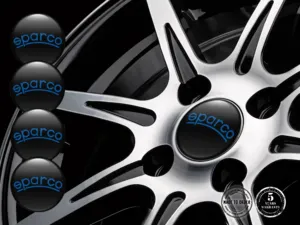 Sparco Wheel Emblems High-Performance Galactic Surge